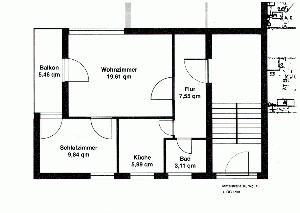 Predaj bytu 2-izbový 50 m², Mittelstraße 16, Berlin-Steglitz, Berlín Predaj bytu 2-izbový 50 m², Mittelstraße 16, Berlin-Steglitz, Berlín