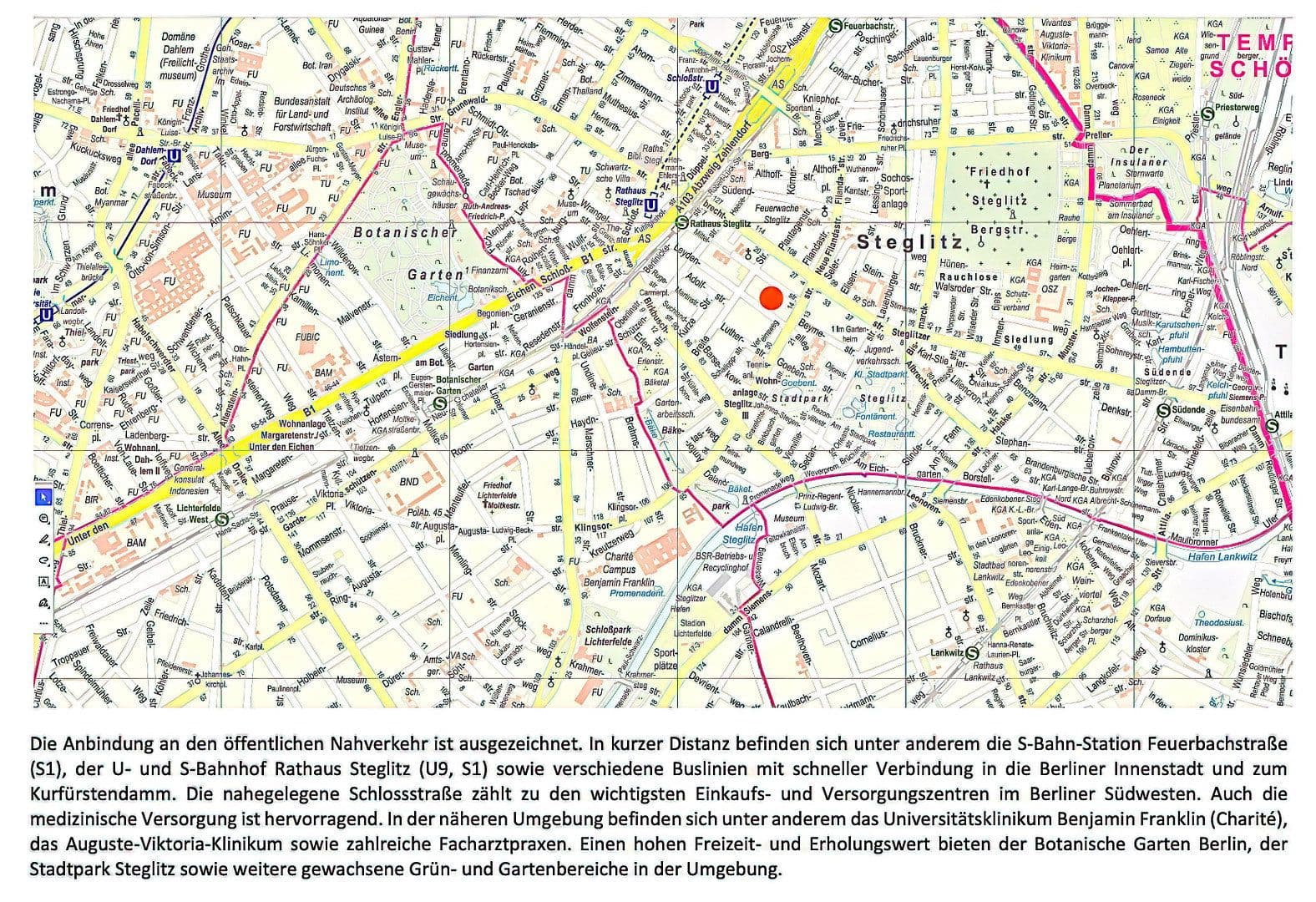 Predaj bytu 2-izbový 50 m², Mittelstraße 16, Berlin-Steglitz, Berlín Predaj bytu 2-izbový 50 m², Mittelstraße 16, Berlin-Steglitz, Berlín