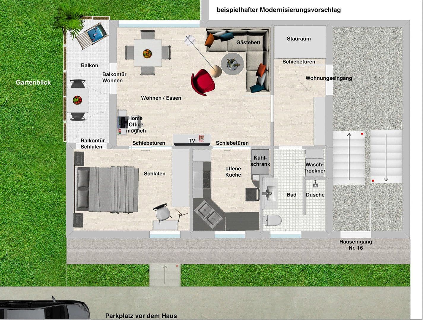 Predaj bytu 2-izbový 50 m², Mittelstraße 16, Berlin-Steglitz, Berlín Predaj bytu 2-izbový 50 m², Mittelstraße 16, Berlin-Steglitz, Berlín