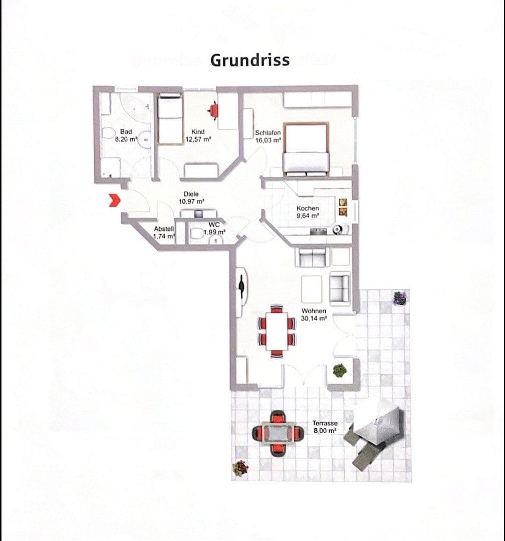 Predaj bytu 3-izbový 97 m², Pforzheim, Bádensko-Wurttembersko Predaj bytu 3-izbový 97 m², Pforzheim, Bádensko-Wurttembersko