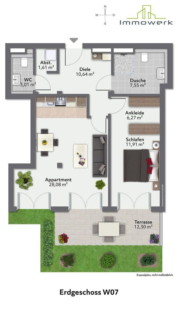 Predaj bytu 2-izbový 73 m², Geigenbauerstraße 24-26, Füssen, Bavorsko Predaj bytu 2-izbový 73 m², Geigenbauerstraße 24-26, Füssen, Bavorsko