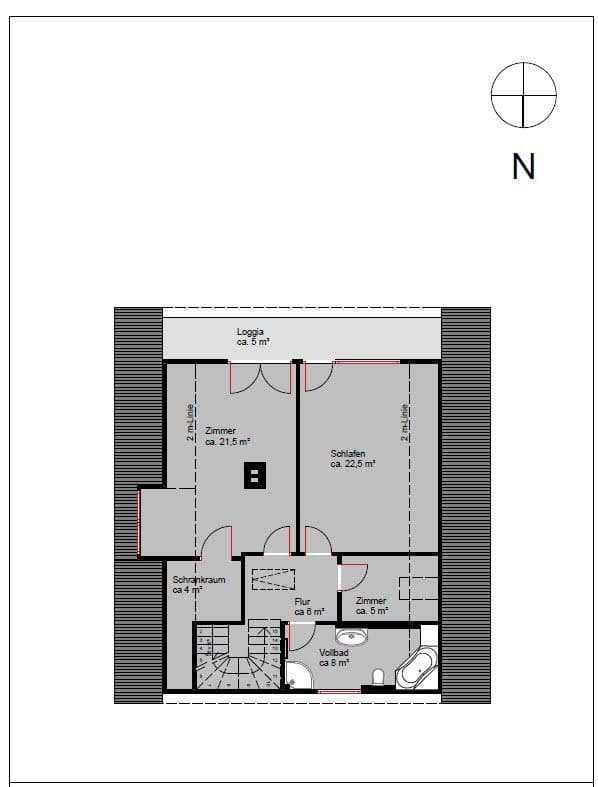 Predaj domu 171 m², pozemek 641 m², Buchenstieg 22, Hamburg, Hamburg Predaj domu 171 m², pozemek 641 m², Buchenstieg 22, Hamburg, Hamburg
