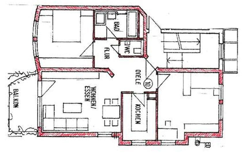 Predaj bytu 3-izbový 76 m², Weinstadt, Bádensko-Wurttembersko Predaj bytu 3-izbový 76 m², Weinstadt, Bádensko-Wurttembersko