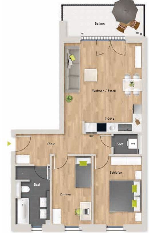 Prenájom bytu 3-izbový 80 m², Bahnhofstraße 2b, Bad Schönborn, Bádensko-Wurttembersko Prenájom bytu 3-izbový 80 m², Bahnhofstraße 2b, Bad Schönborn, Bádensko-Wurttembersko