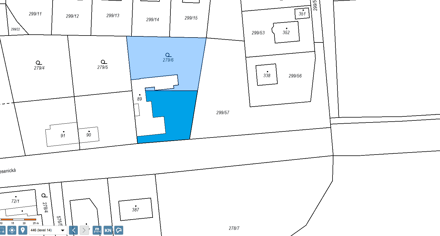 Predaj pozemku 1.301 m², Jesenice, Středočeský kraj Predaj pozemku 1.301 m², Jesenice, Středočeský kraj