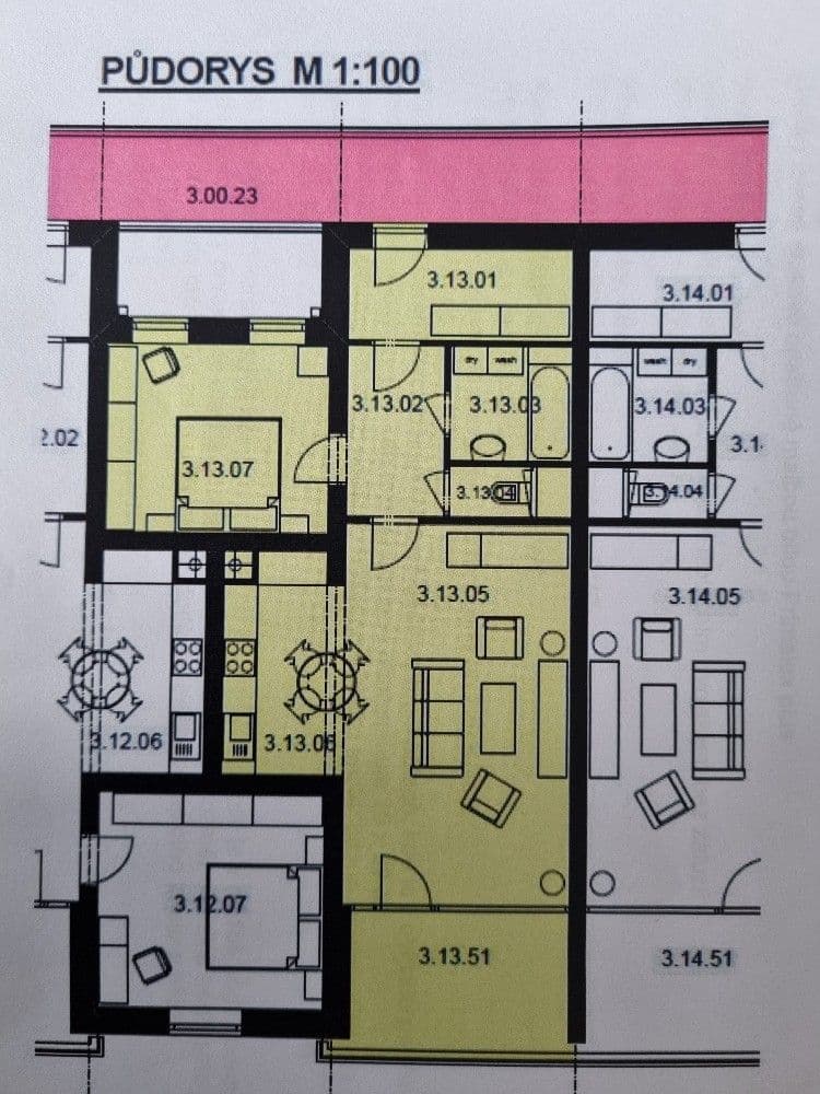 Prenájom bytu 2-izbový 62 m², Sokolovská, Olomouc, Olomoucký kraj Prenájom bytu 2-izbový 62 m², Sokolovská, Olomouc, Olomoucký kraj