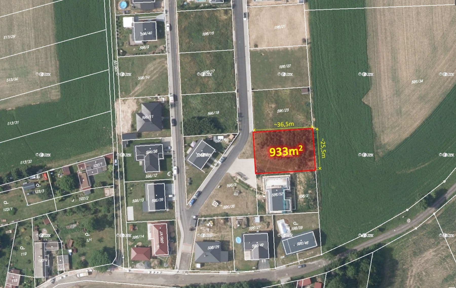 Predaj pozemku 933 m², Malešov, Středočeský kraj Predaj pozemku 933 m², Malešov, Středočeský kraj