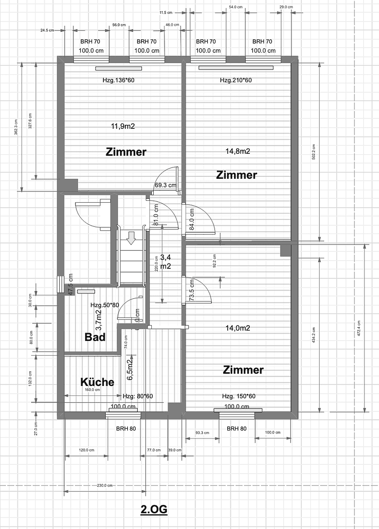 Prenájom bytu 4-izbový 54 m², Lübeck, Šlezvicko-Holštajnsko Prenájom bytu 4-izbový 54 m², Lübeck, Šlezvicko-Holštajnsko