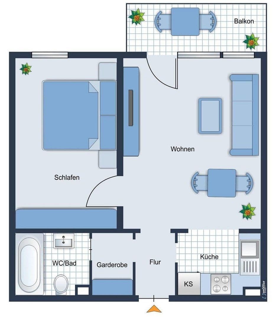 Prenájom bytu 2-izbový 50 m², Schleißheimer Str. 182, München, Bavorsko Prenájom bytu 2-izbový 50 m², Schleißheimer Str. 182, München, Bavorsko