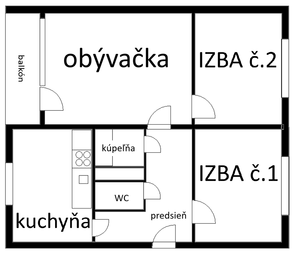 Prenájom bytu 3-izbový 66 m², Antona Prídavka, Prešov, Prešovský kraj Prenájom bytu 3-izbový 66 m², Antona Prídavka, Prešov, Prešovský kraj