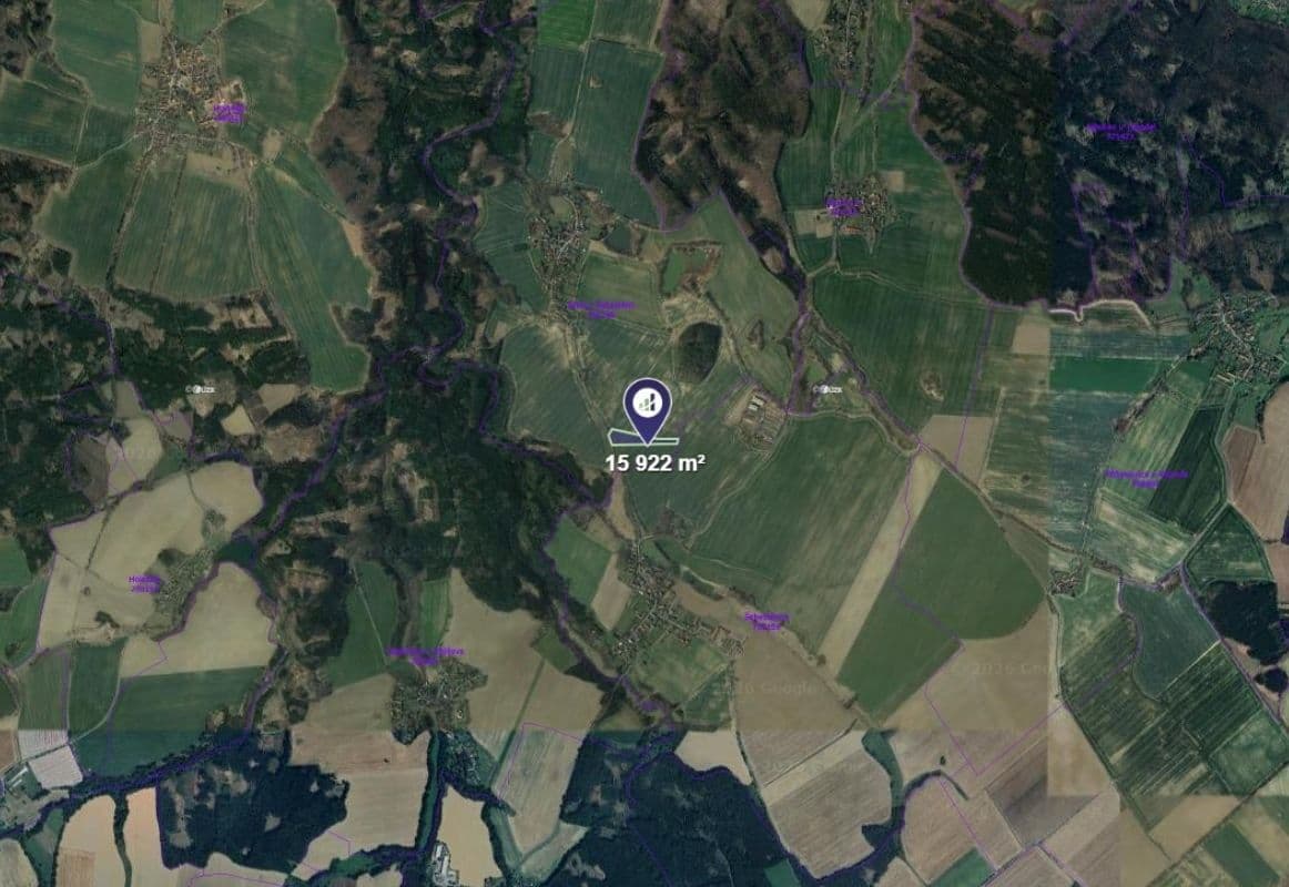 Predaj pozemku 15.922 m², Zbýšov, Středočeský kraj Predaj pozemku 15.922 m², Zbýšov, Středočeský kraj