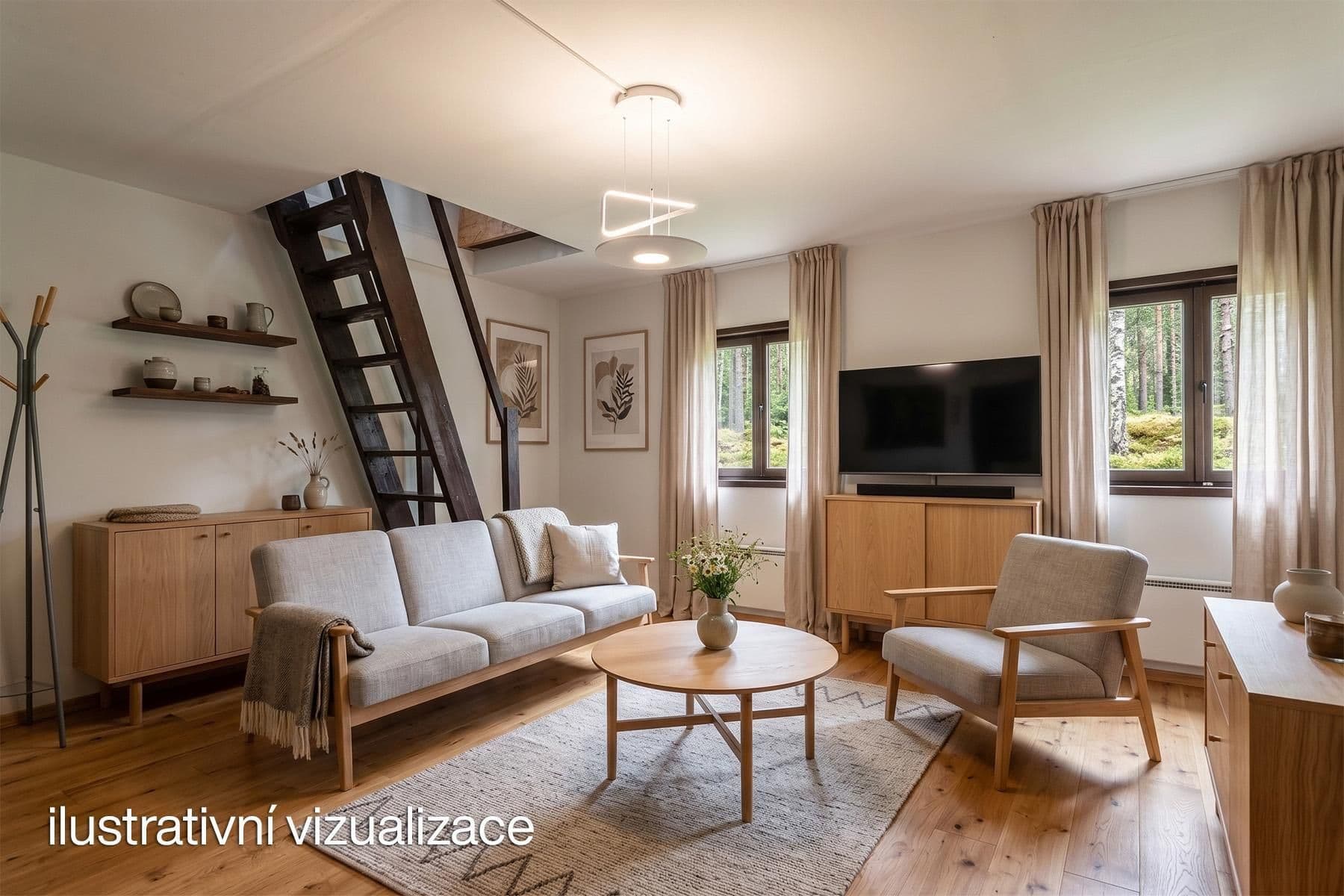 Predaj rekreačného objektu 50 m², pozemek 2.736 m², Slapy, Jihočeský kraj Predaj rekreačného objektu 50 m², pozemek 2.736 m², Slapy, Jihočeský kraj
