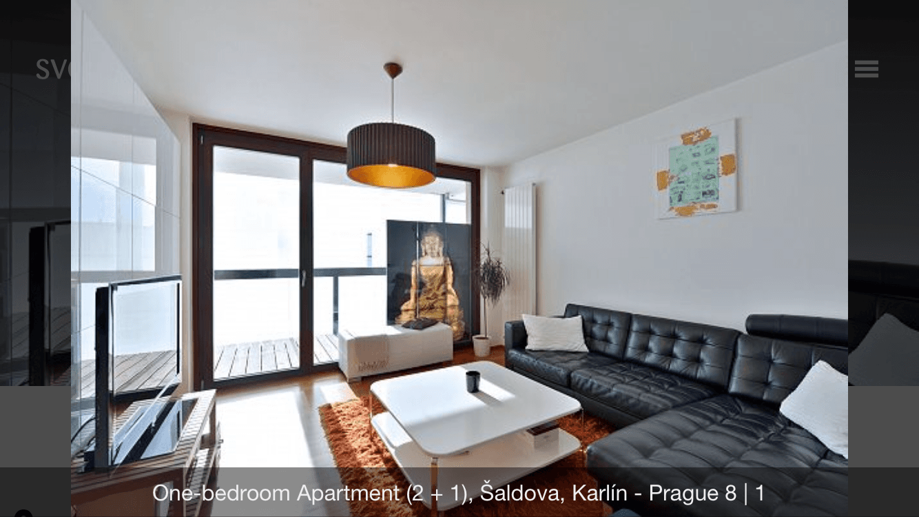 Prenájom bytu 3-izbový 103 m², Šaldova, Praha, Praha Prenájom bytu 3-izbový 103 m², Šaldova, Praha, Praha