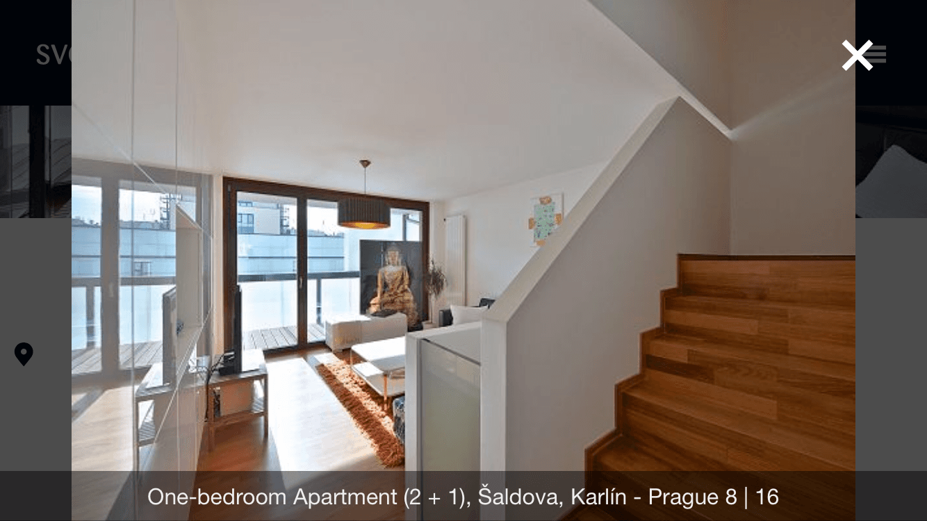 Prenájom bytu 3-izbový 103 m², Šaldova, Praha, Praha Prenájom bytu 3-izbový 103 m², Šaldova, Praha, Praha