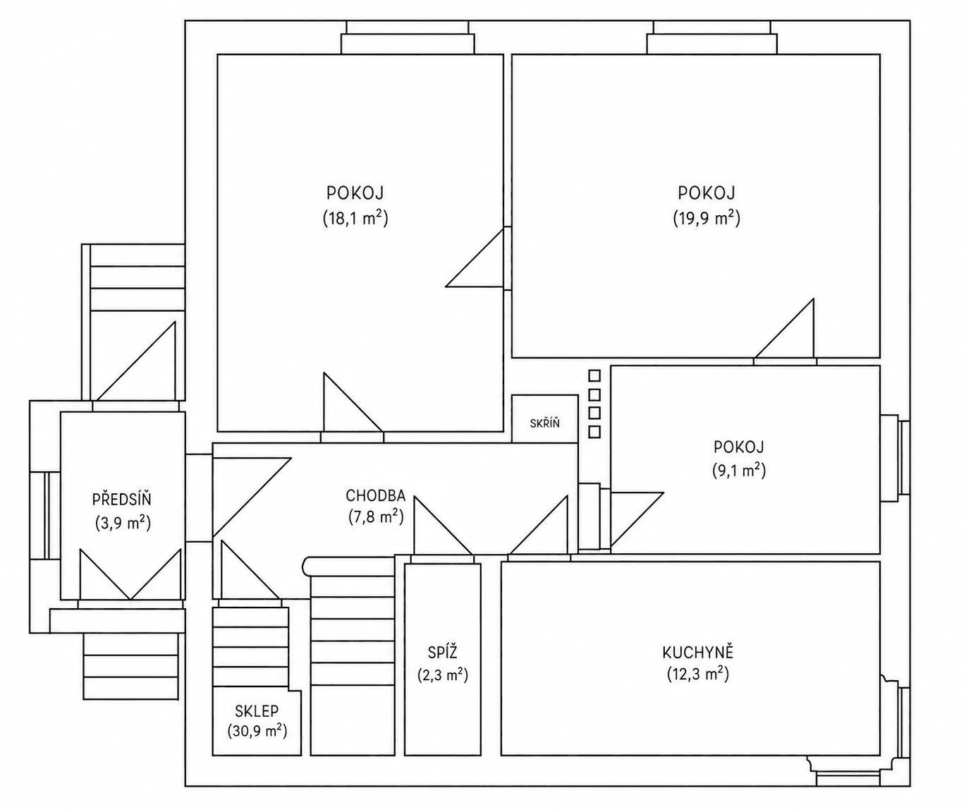 Predaj domu 225 m², pozemok 407 m², Za zahradami, Šternberk, Olomoucký kraj Predaj domu 225 m², pozemok 407 m², Za zahradami, Šternberk, Olomoucký kraj