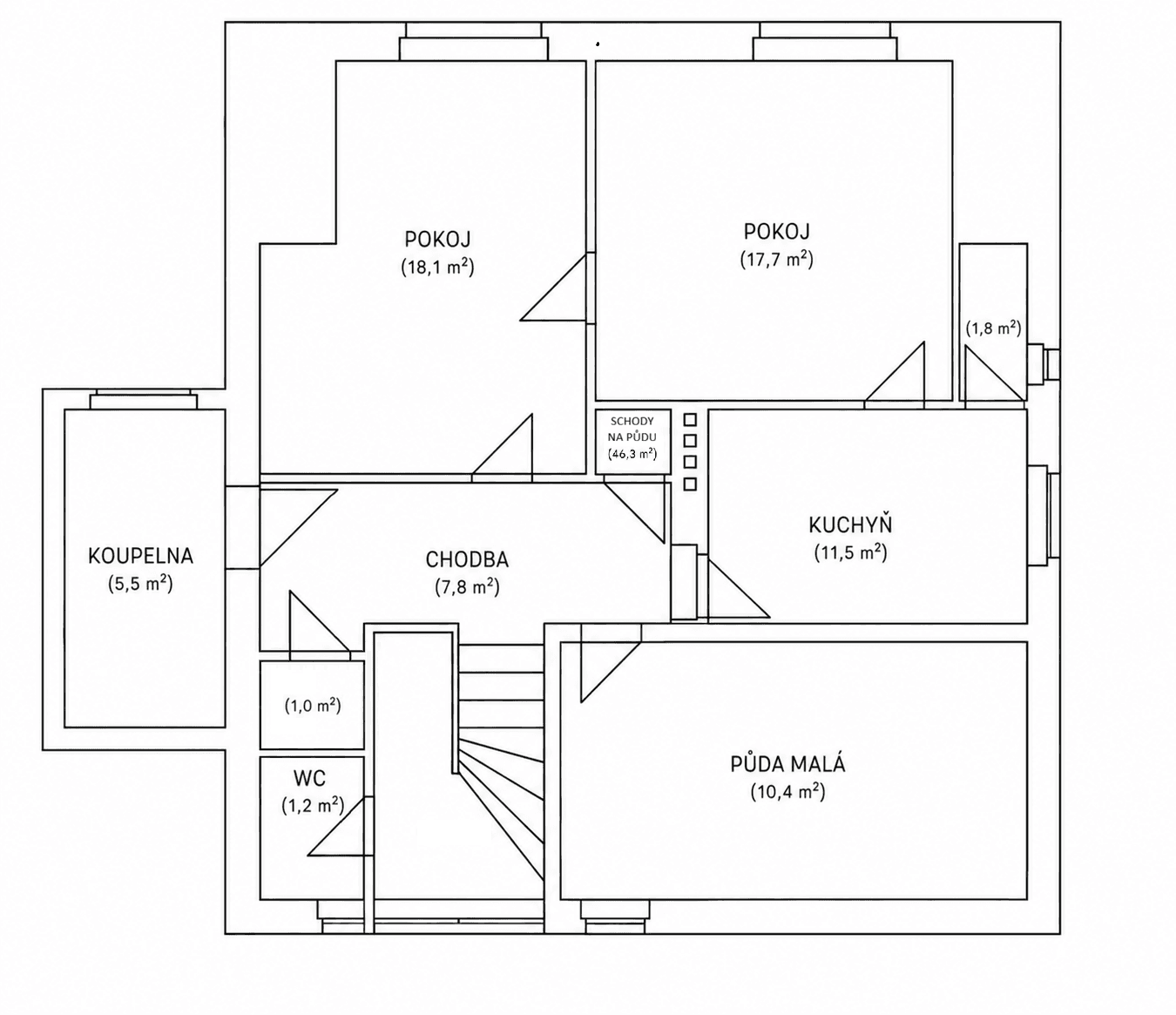 Predaj domu 225 m², pozemok 407 m², Za zahradami, Šternberk, Olomoucký kraj Predaj domu 225 m², pozemok 407 m², Za zahradami, Šternberk, Olomoucký kraj