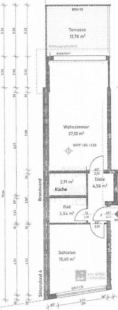 Prenájom bytu 2-izbový 60 m², Köln, Severné Porýnie - Westfálsko Prenájom bytu 2-izbový 60 m², Köln, Severné Porýnie - Westfálsko