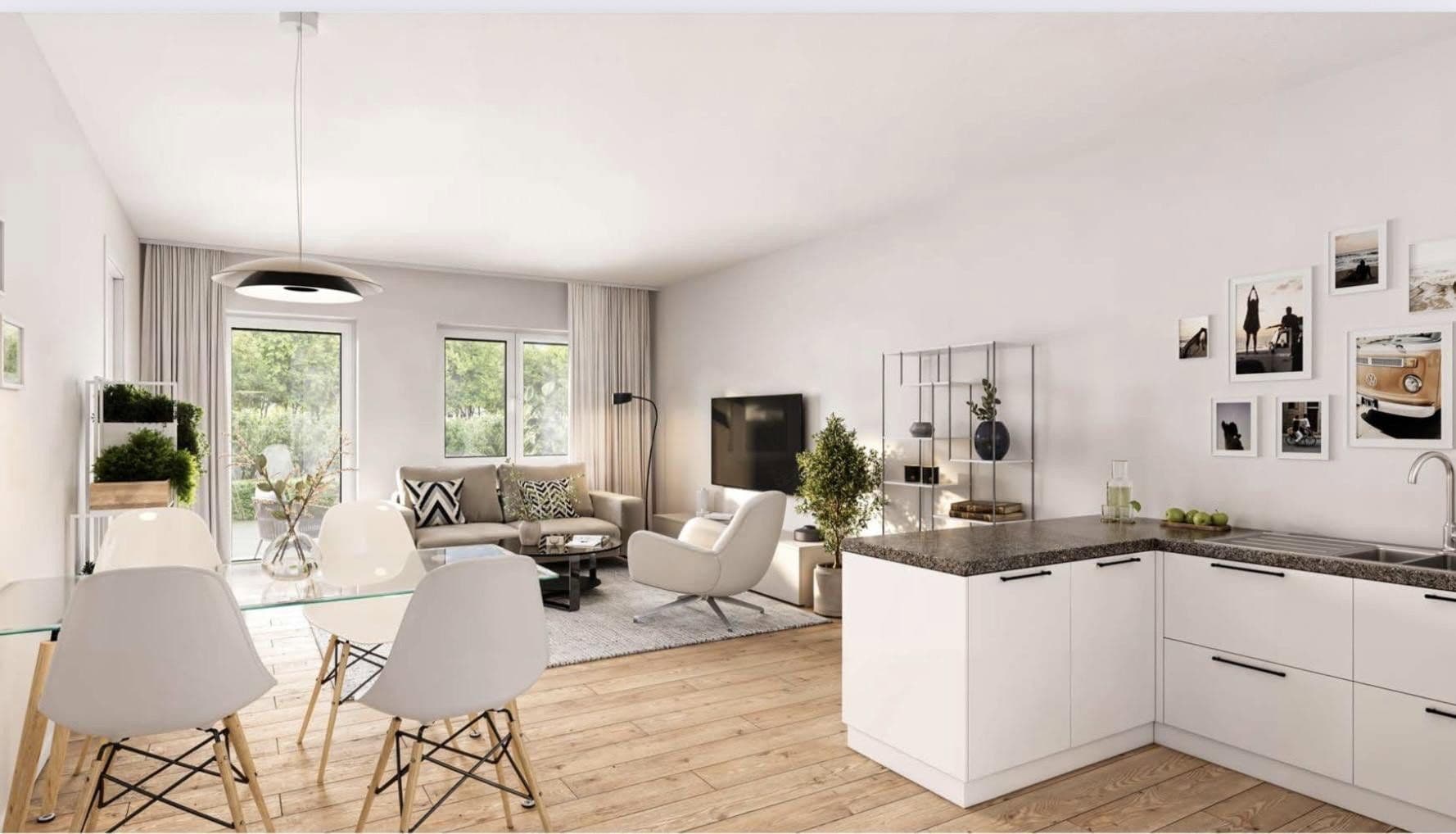 Prenájom bytu 4-izbový 92 m², Hirschaid, Bavorsko Prenájom bytu 4-izbový 92 m², Hirschaid, Bavorsko