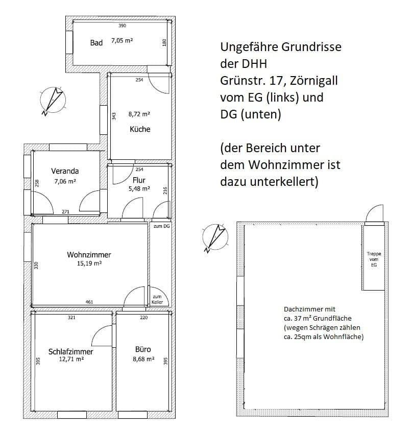 Predaj domu 90 m², pozemek 1.887 m², Grünstraße 17, Zahna-Elster, Sasko-Anhaltsko Predaj domu 90 m², pozemek 1.887 m², Grünstraße 17, Zahna-Elster, Sasko-Anhaltsko