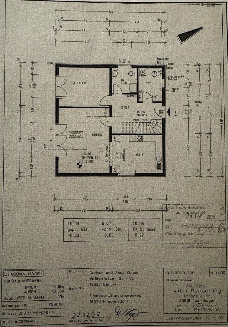Predaj domu 137 m², pozemek 476 m², Fredersdorf-Vogelsdorf, Brandenbursko Predaj domu 137 m², pozemek 476 m², Fredersdorf-Vogelsdorf, Brandenbursko