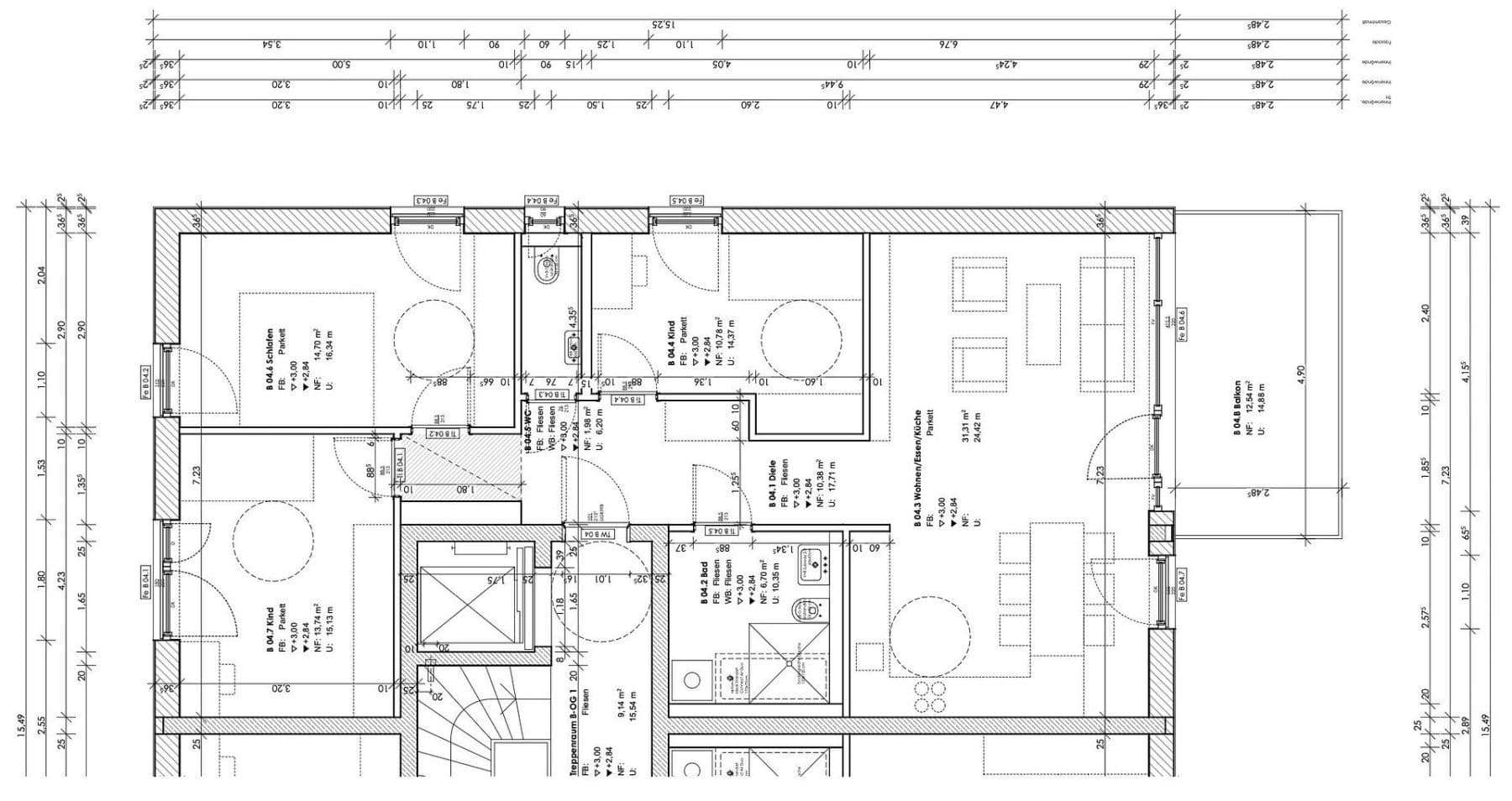 Predaj bytu 4-izbový 96 m², Lerchenstraße 10a, Poing, Bavorsko Predaj bytu 4-izbový 96 m², Lerchenstraße 10a, Poing, Bavorsko