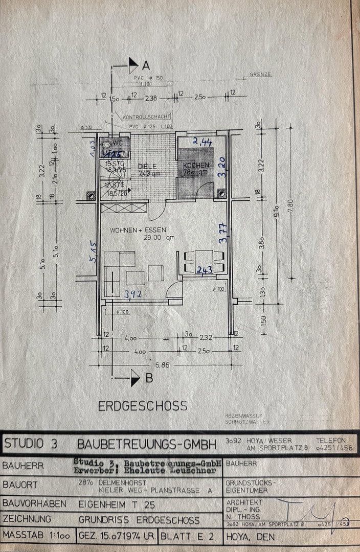Predaj domu 99 m², pozemek 168 m², Delmenhorst, Dolné Sasko Predaj domu 99 m², pozemek 168 m², Delmenhorst, Dolné Sasko