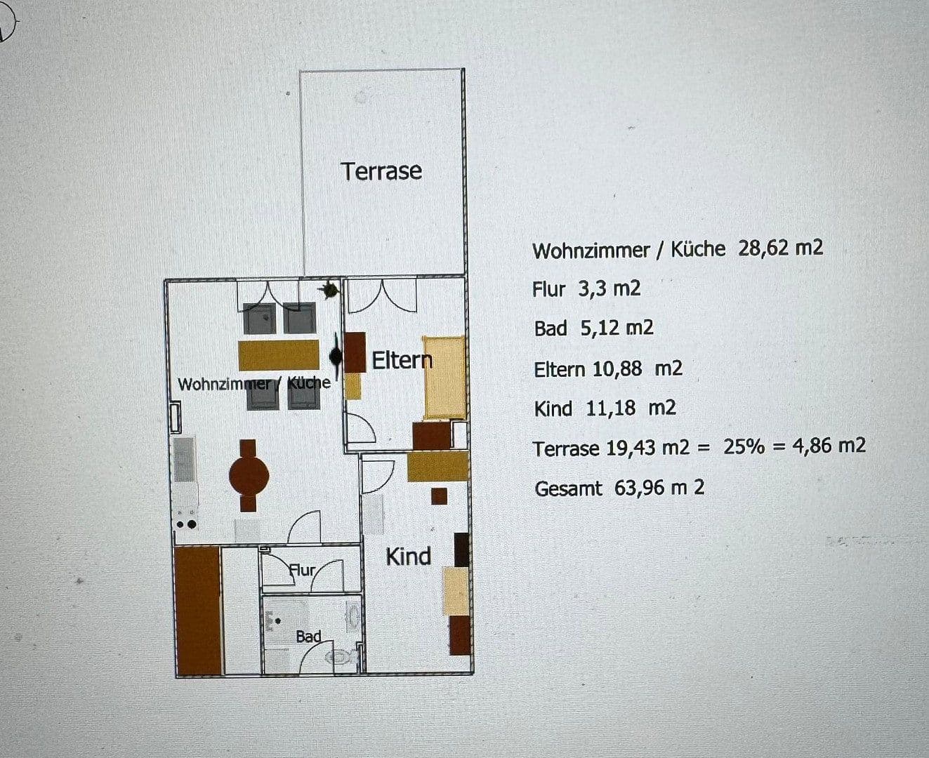 Prenájom bytu 3-izbový 64 m², Berliner Str. 911, Köln, Severné Porýnie - Westfálsko Prenájom bytu 3-izbový 64 m², Berliner Str. 911, Köln, Severné Porýnie - Westfálsko