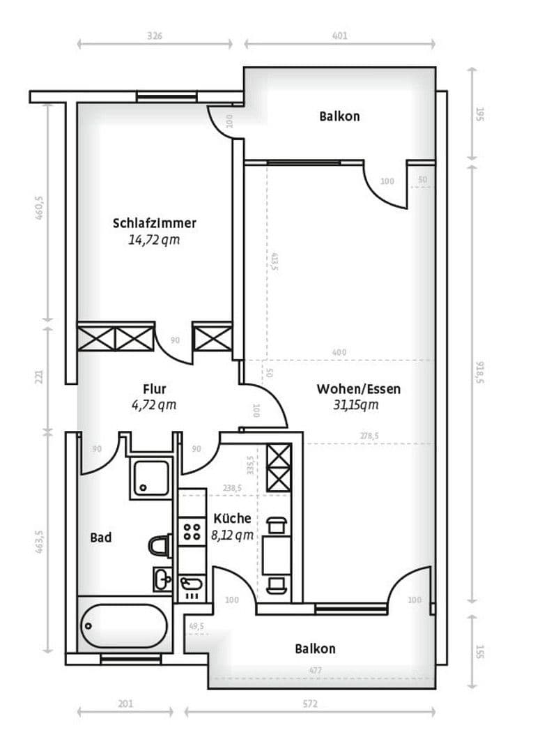 Prenájom bytu 2-izbový 78 m², Biberach an der Riß, Bádensko-Wurttembersko Prenájom bytu 2-izbový 78 m², Biberach an der Riß, Bádensko-Wurttembersko