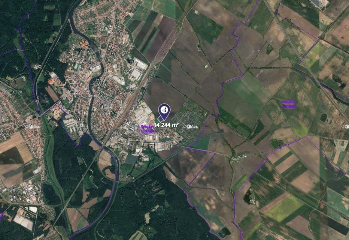 Predaj pozemku 14.244 m², Břeclav, Jihomoravský kraj Predaj pozemku 14.244 m², Břeclav, Jihomoravský kraj