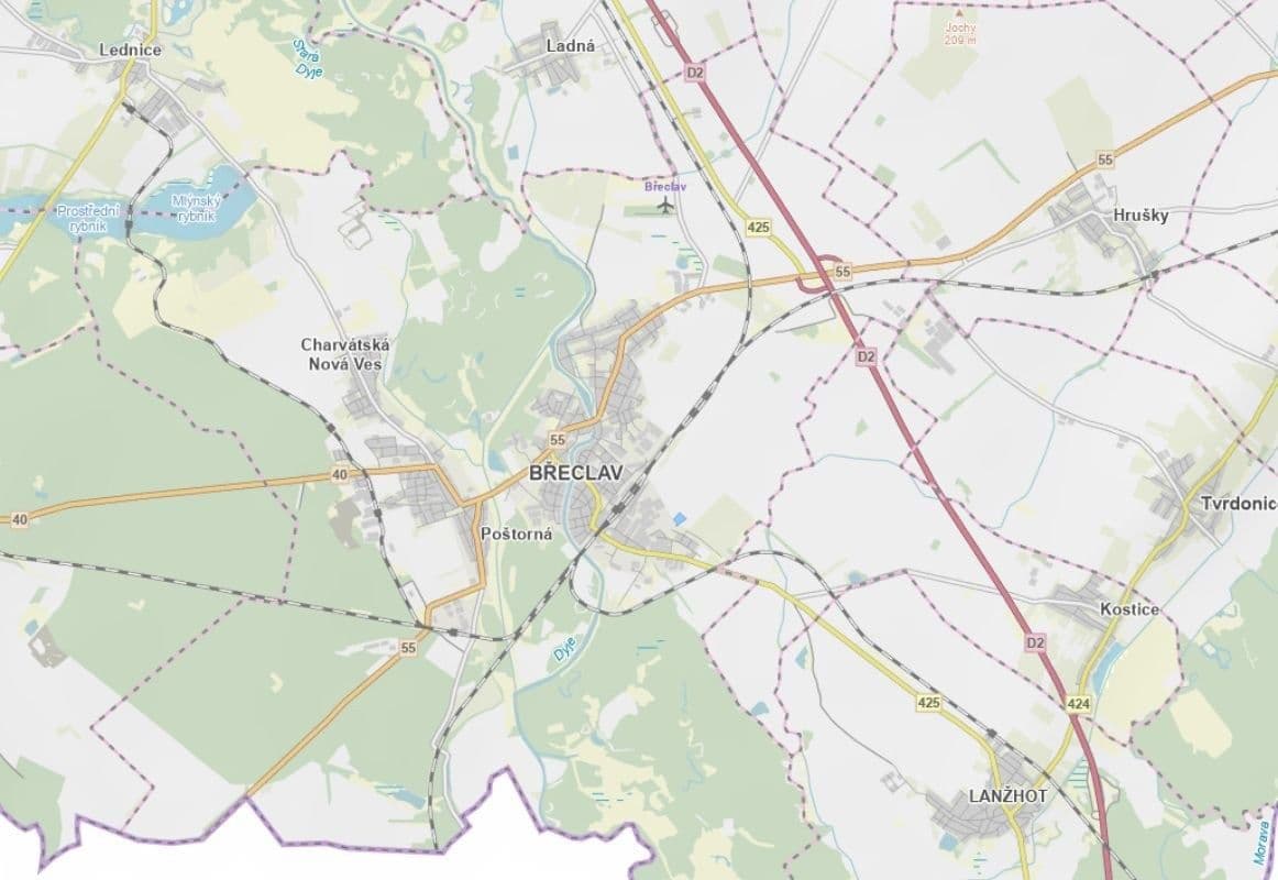 Predaj pozemku 14.244 m², Břeclav, Jihomoravský kraj Predaj pozemku 14.244 m², Břeclav, Jihomoravský kraj