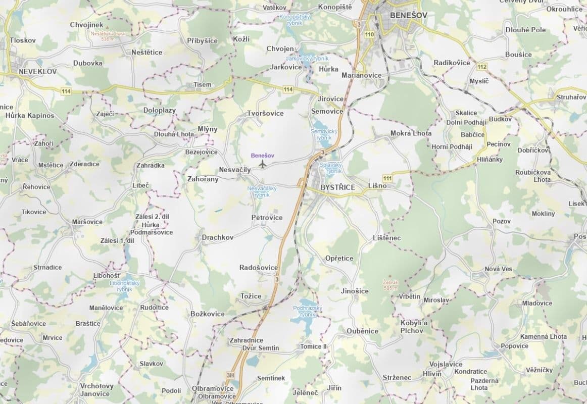 Predaj pozemku 5.702 m², Bystřice, Středočeský kraj Predaj pozemku 5.702 m², Bystřice, Středočeský kraj