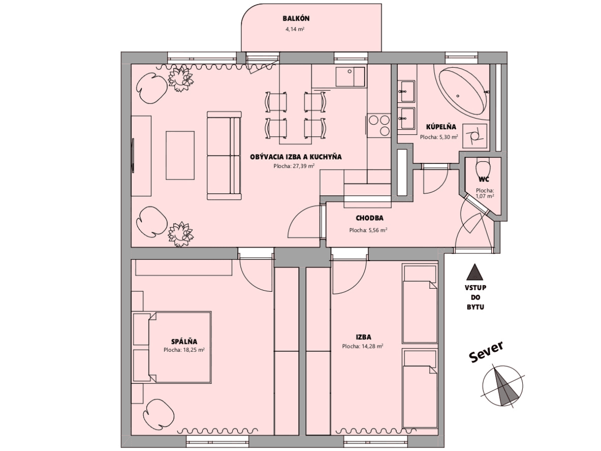 Predaj bytu 3-izbový 78 m², Nové Mesto, Bratislavský kraj Predaj bytu 3-izbový 78 m², Nové Mesto, Bratislavský kraj