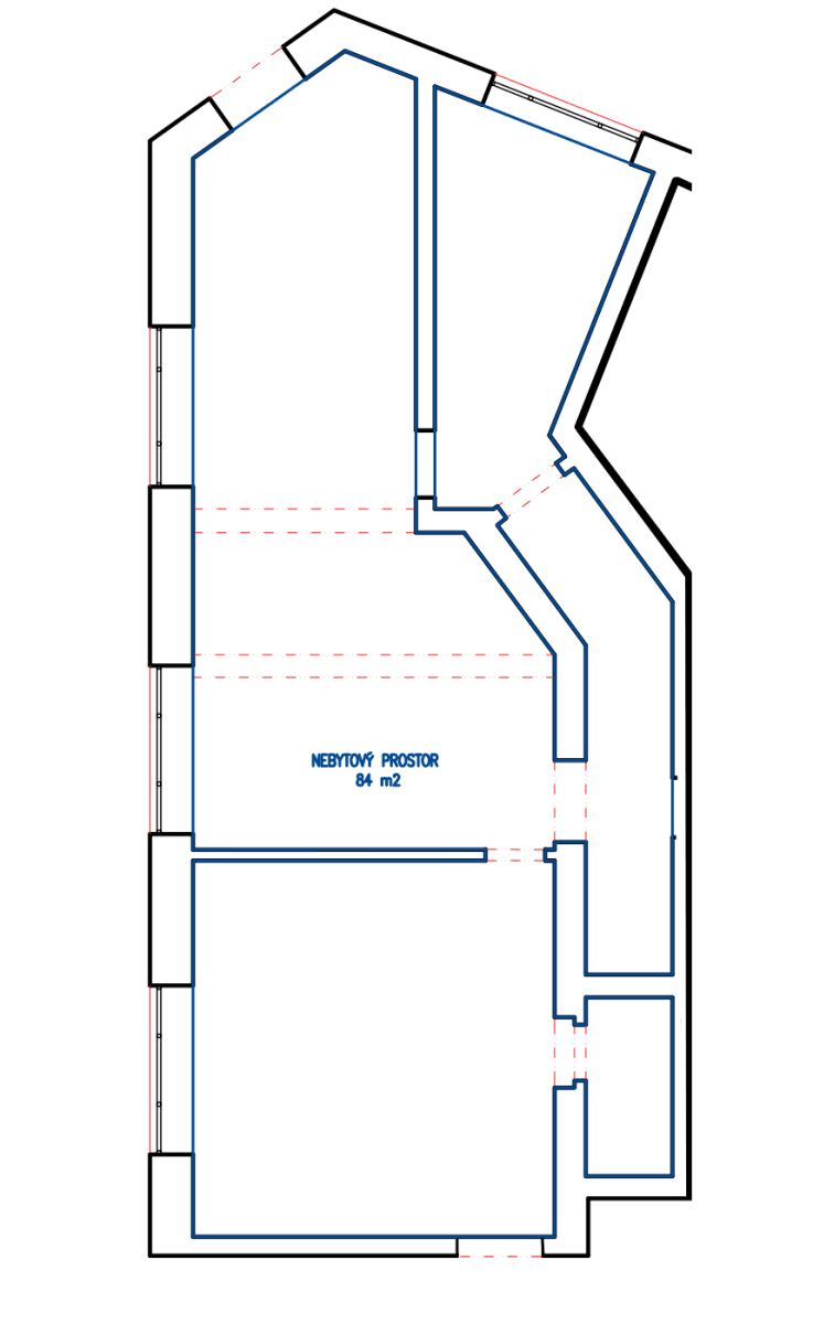 Prenájom nebytového priestoru 84 m², Matějovského, Praha, Praha Prenájom nebytového priestoru 84 m², Matějovského, Praha, Praha