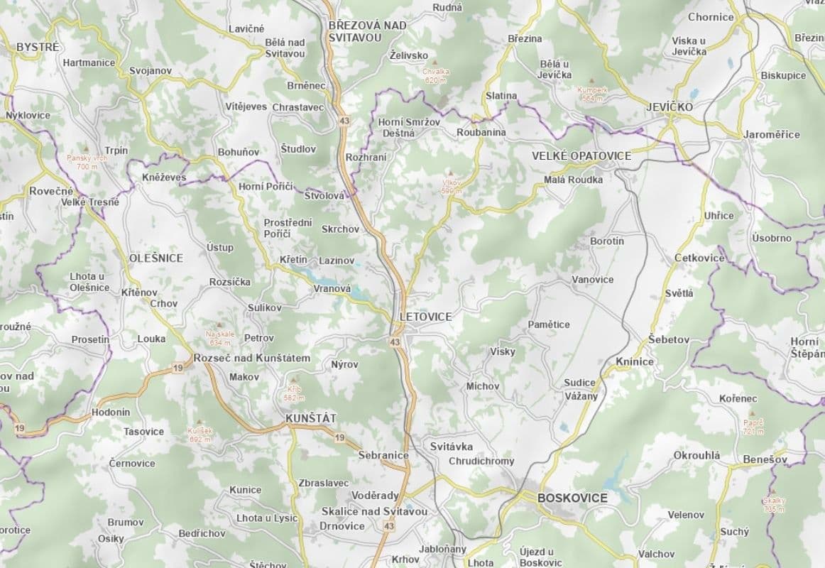 Predaj pozemku 13.002 m², Letovice, Jihomoravský kraj Predaj pozemku 13.002 m², Letovice, Jihomoravský kraj