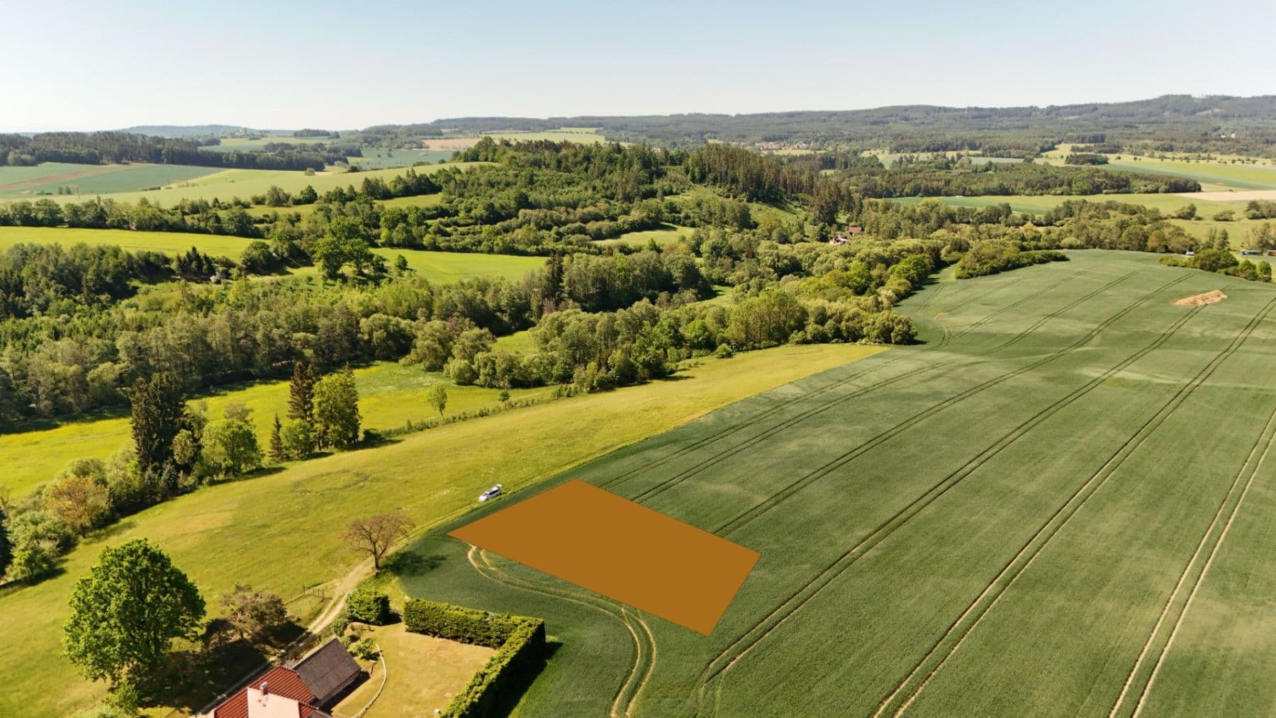 Predaj pozemku 1.150 m², Rožmitál pod Třemšínem, Středočeský kraj Predaj pozemku 1.150 m², Rožmitál pod Třemšínem, Středočeský kraj