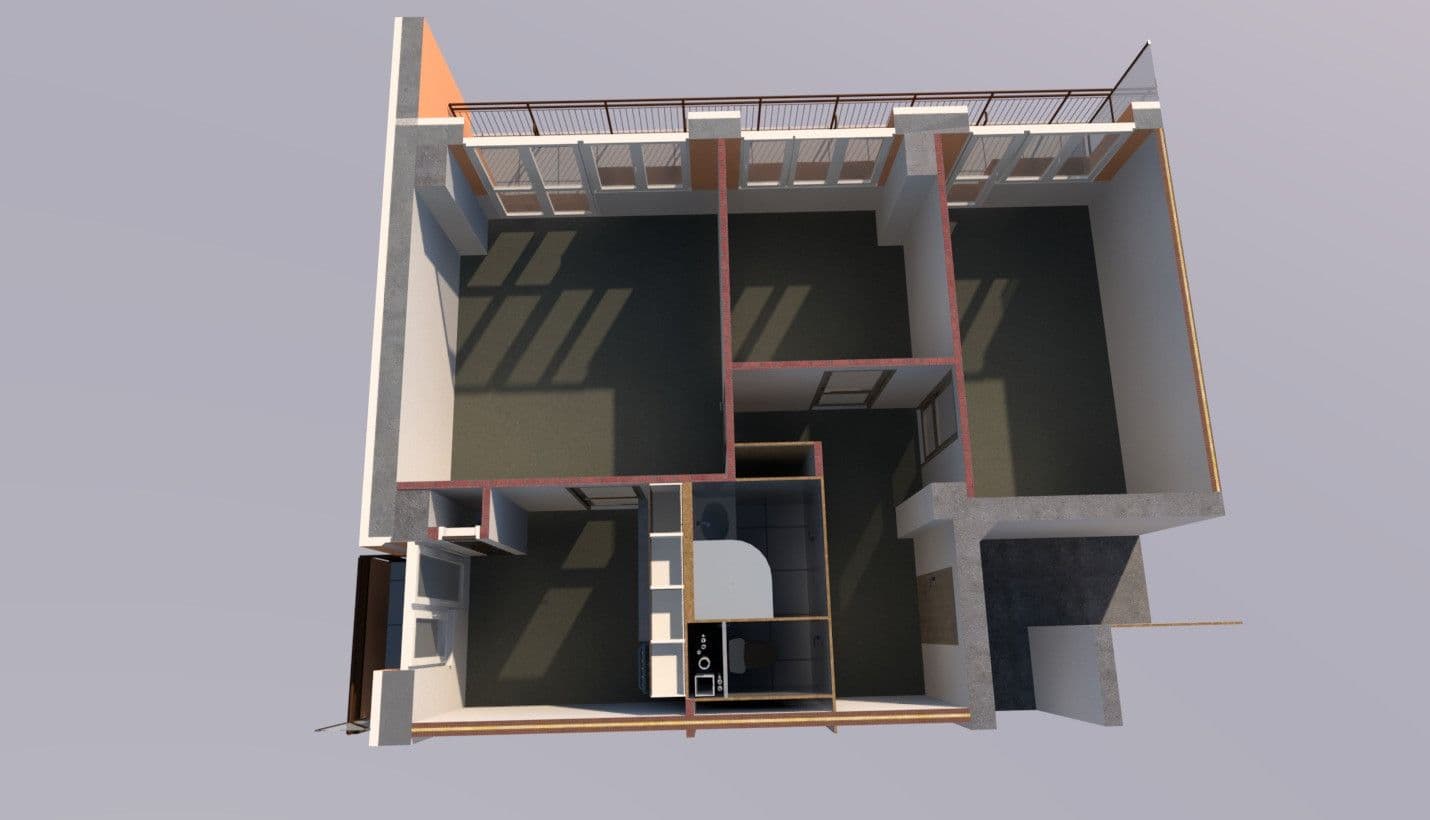 Predaj bytu 3-izbový 57 m², Josefa Suka, Frýdek-Místek, Moravskoslezský kraj Predaj bytu 3-izbový 57 m², Josefa Suka, Frýdek-Místek, Moravskoslezský kraj