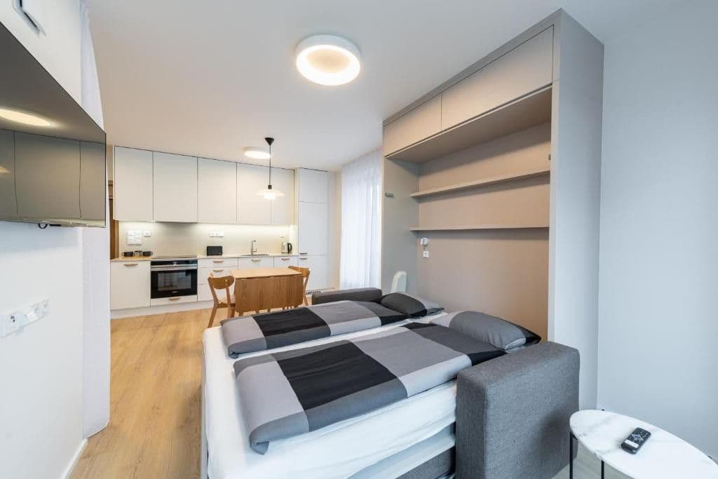 Prenájom bytu 1-izbový 40 m², Vrbenského, Praha, Praha Prenájom bytu 1-izbový 40 m², Vrbenského, Praha, Praha