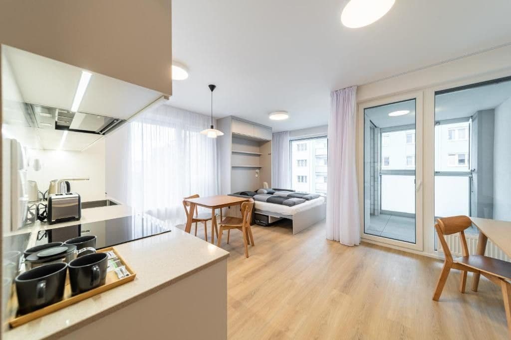 Prenájom bytu 1-izbový 40 m², Vrbenského, Praha, Praha Prenájom bytu 1-izbový 40 m², Vrbenského, Praha, Praha