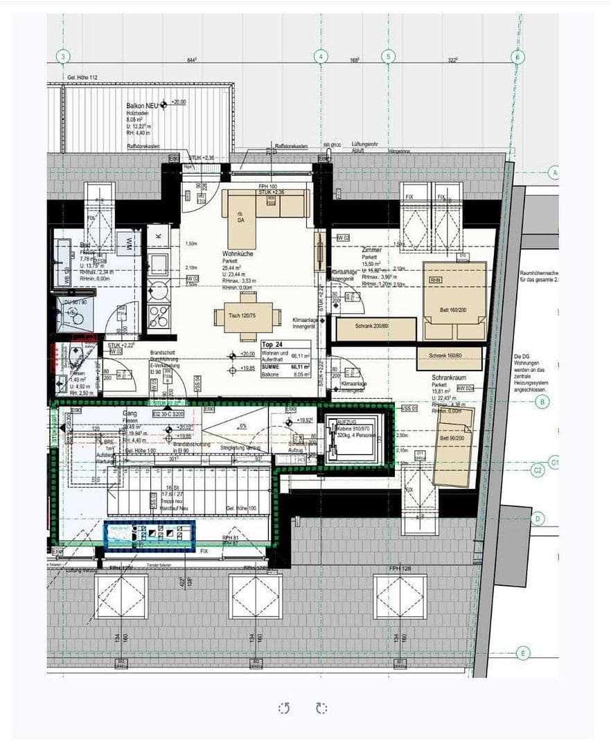 Prenájom bytu 3-izbový 67 m², Wien, Viedeň Prenájom bytu 3-izbový 67 m², Wien, Viedeň