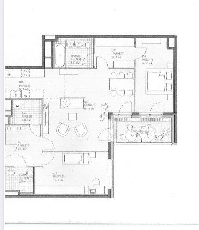 Prenájom bytu 3-izbový 96 m², Handelskai 132A, Wien, Viedeň Prenájom bytu 3-izbový 96 m², Handelskai 132A, Wien, Viedeň