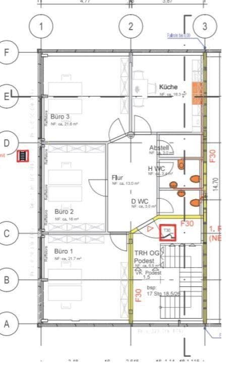 Prenájom kancelárie 100 m², Am Moorholzkamp 6, Büchen, Šlezvicko-Holštajnsko Prenájom kancelárie 100 m², Am Moorholzkamp 6, Büchen, Šlezvicko-Holštajnsko