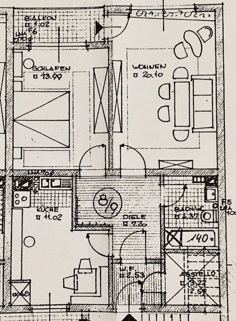 Prenájom bytu 2-izbový 63 m², Markstraße 381, Bochum, Severné Porýnie - Westfálsko Prenájom bytu 2-izbový 63 m², Markstraße 381, Bochum, Severné Porýnie - Westfálsko