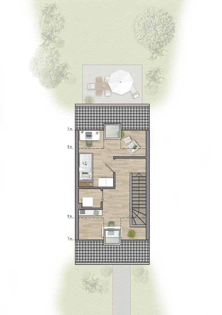 Prenájom domu 108 m², pozemek 100 m², Castrop-Rauxel, Severné Porýnie - Westfálsko Prenájom domu 108 m², pozemek 100 m², Castrop-Rauxel, Severné Porýnie - Westfálsko