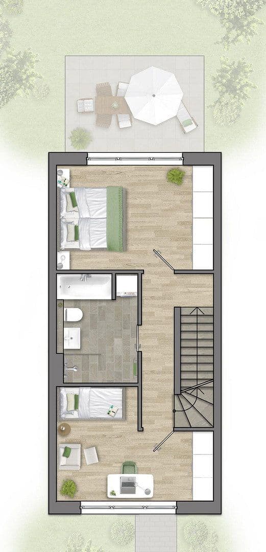 Prenájom domu 108 m², pozemek 100 m², Castrop-Rauxel, Severné Porýnie - Westfálsko Prenájom domu 108 m², pozemek 100 m², Castrop-Rauxel, Severné Porýnie - Westfálsko