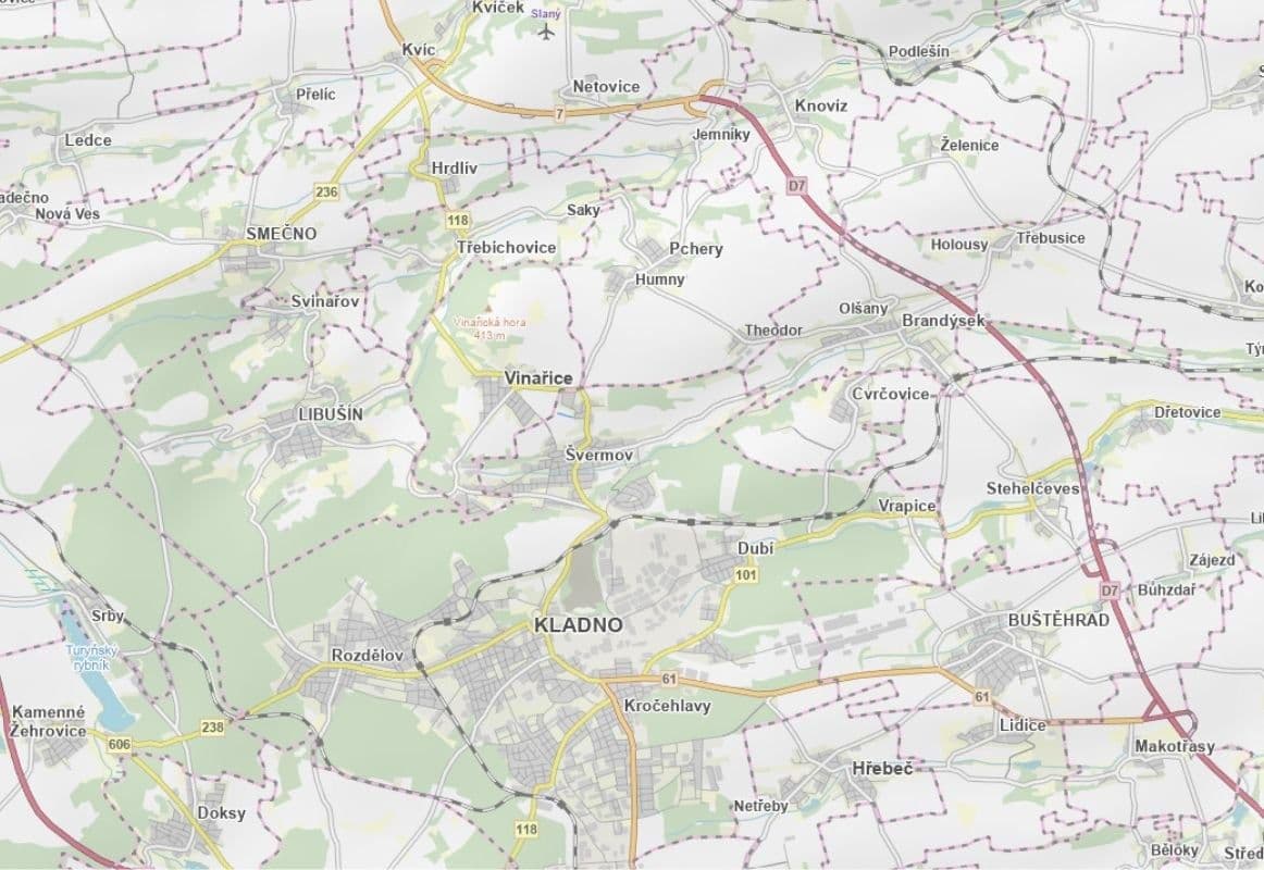Predaj pozemku 2.921 m², Kladno, Středočeský kraj Predaj pozemku 2.921 m², Kladno, Středočeský kraj