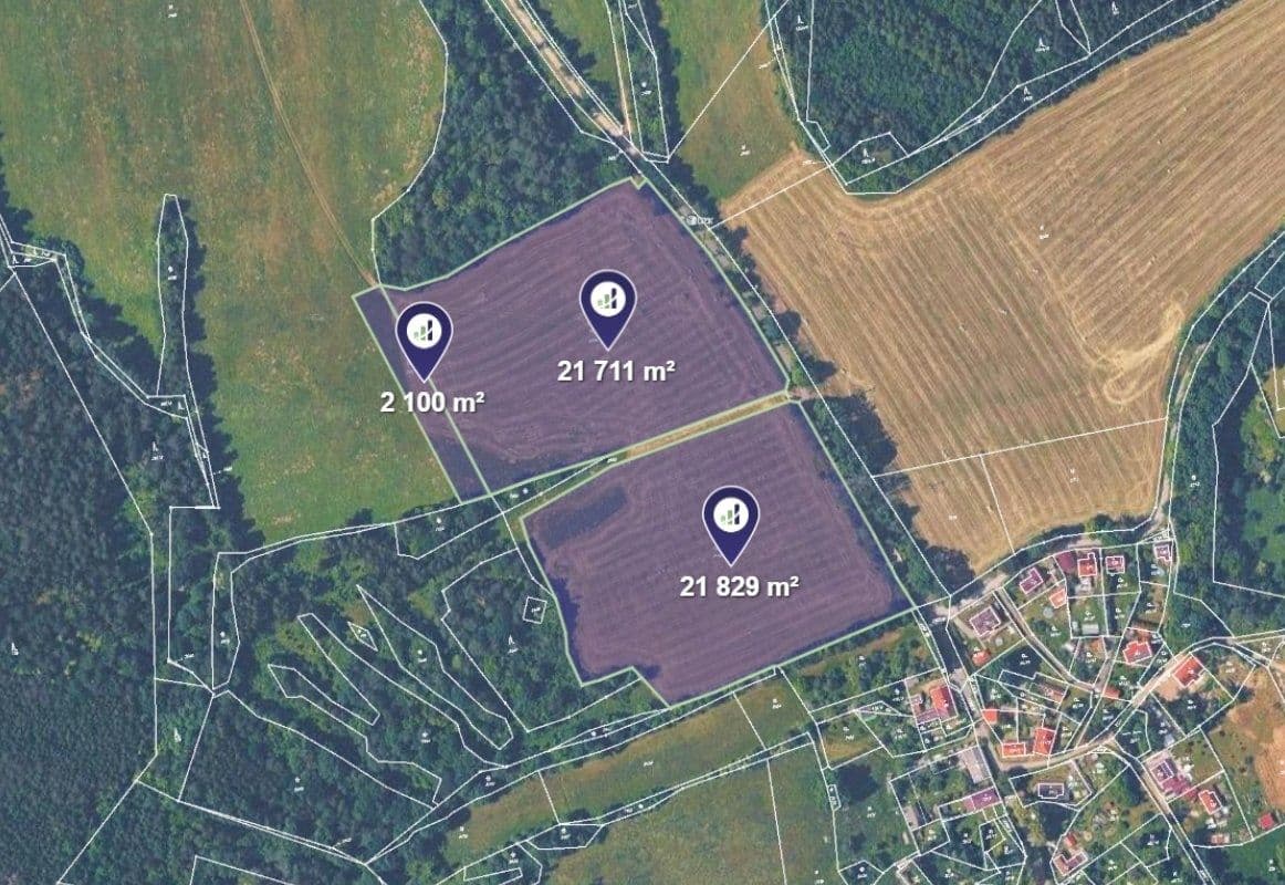 Predaj pozemku 45.640 m², Přídolí, Jihočeský kraj Predaj pozemku 45.640 m², Přídolí, Jihočeský kraj