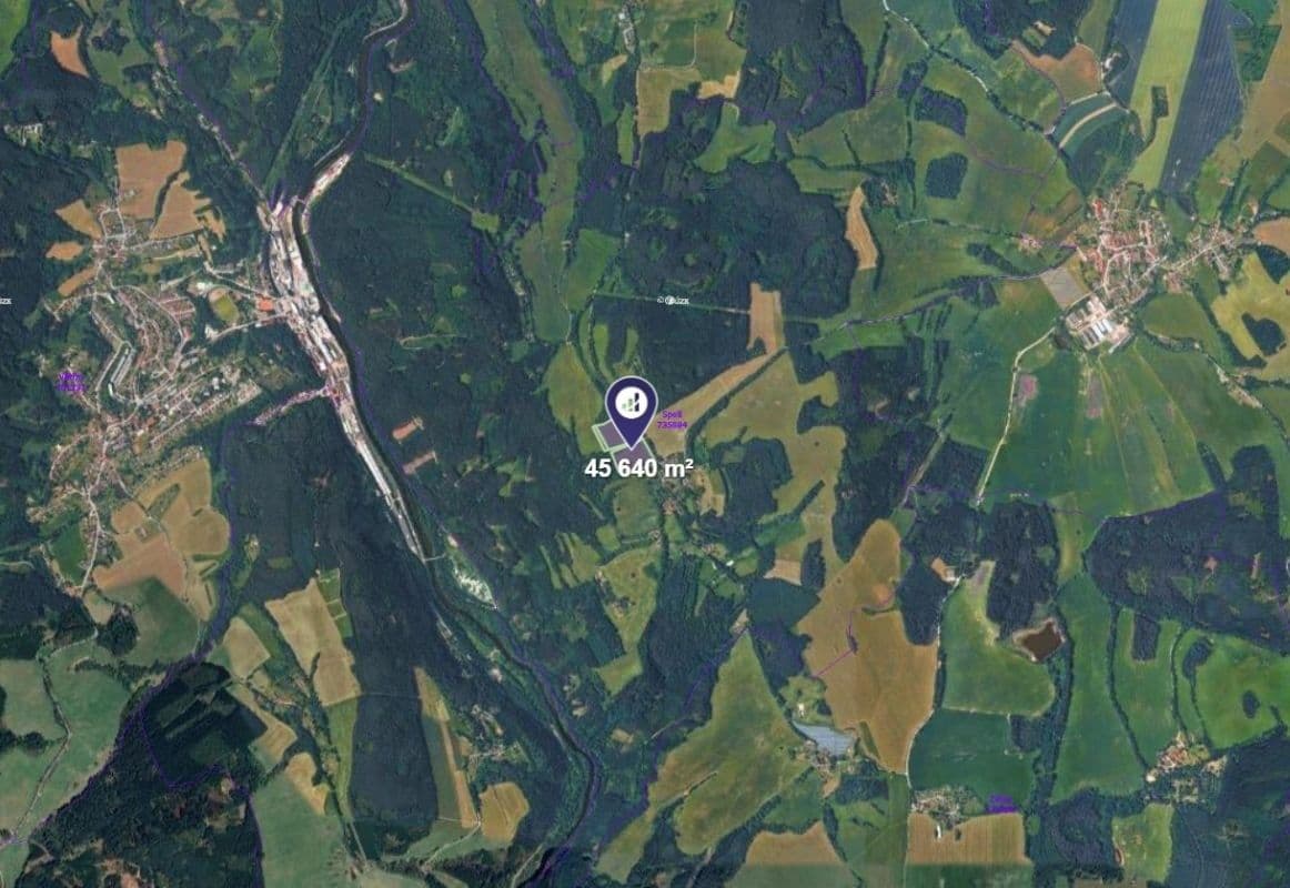 Predaj pozemku 45.640 m², Přídolí, Jihočeský kraj Predaj pozemku 45.640 m², Přídolí, Jihočeský kraj