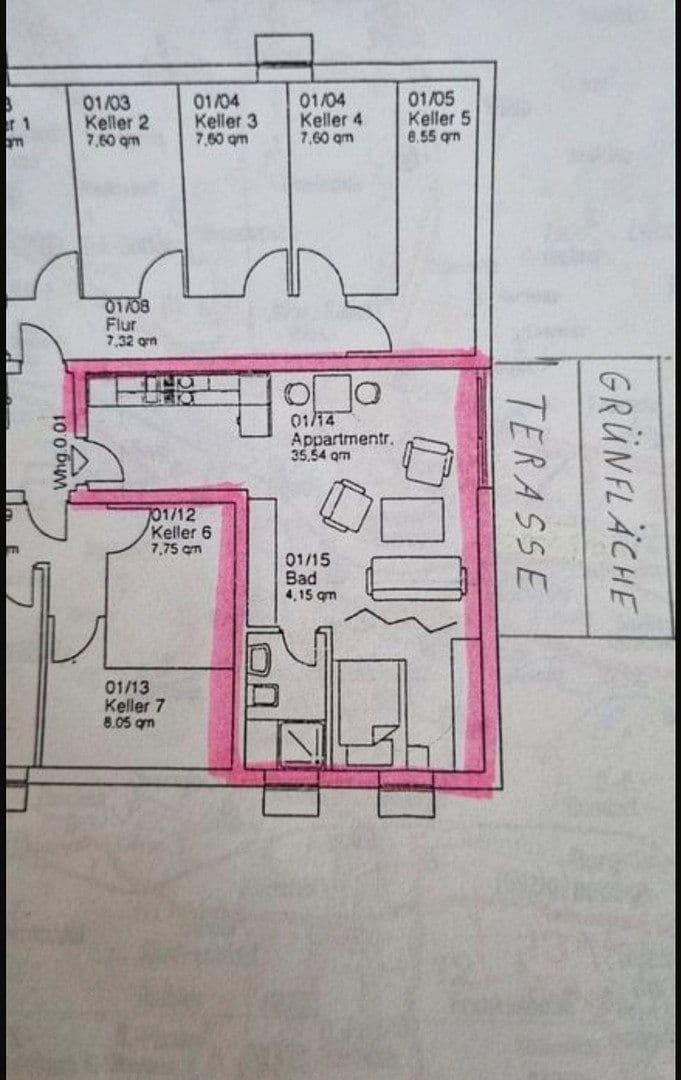 Prenájom bytu 1-izbový 42 m², Fliederweg 9, Landsberg, Sasko-Anhaltsko Prenájom bytu 1-izbový 42 m², Fliederweg 9, Landsberg, Sasko-Anhaltsko