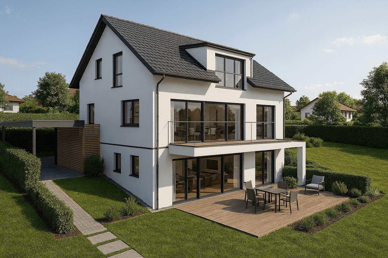 Predaj domu 216 m², pozemek 497 m², Am Feldl 5, Egmating, Bavorsko Predaj domu 216 m², pozemek 497 m², Am Feldl 5, Egmating, Bavorsko