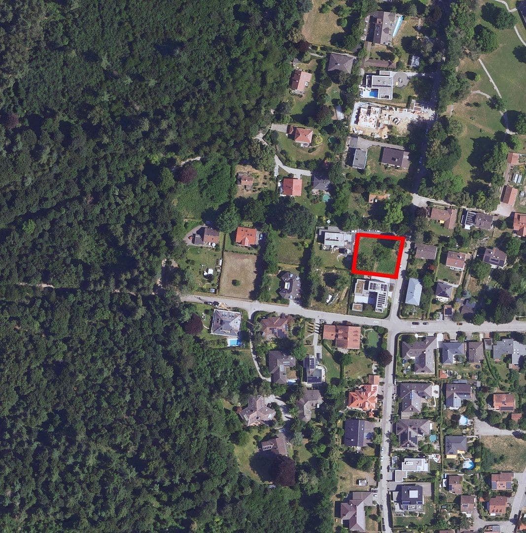 Predaj pozemku 1.096 m², Höhenweg 14 A, Stadtbergen, Bavorsko Predaj pozemku 1.096 m², Höhenweg 14 A, Stadtbergen, Bavorsko